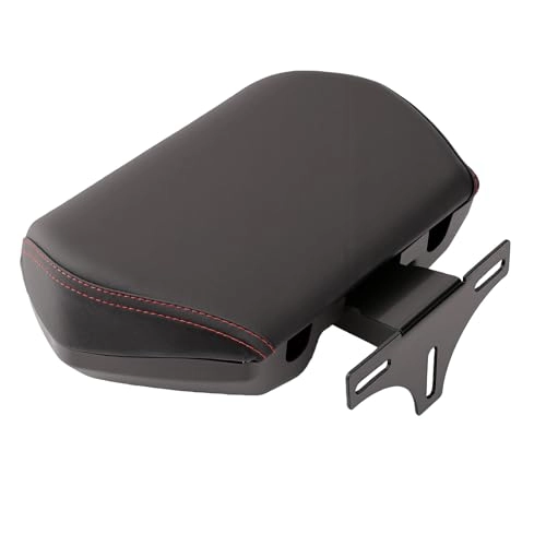 Motorcycle Rear Backrest - Foam PU ABS Steel Alloy Bracket