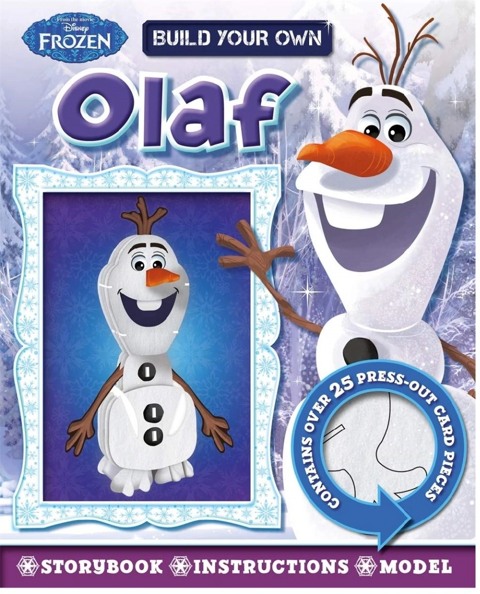 Igloo Books Build Your Own Olaf - 5+ over 25 pieces