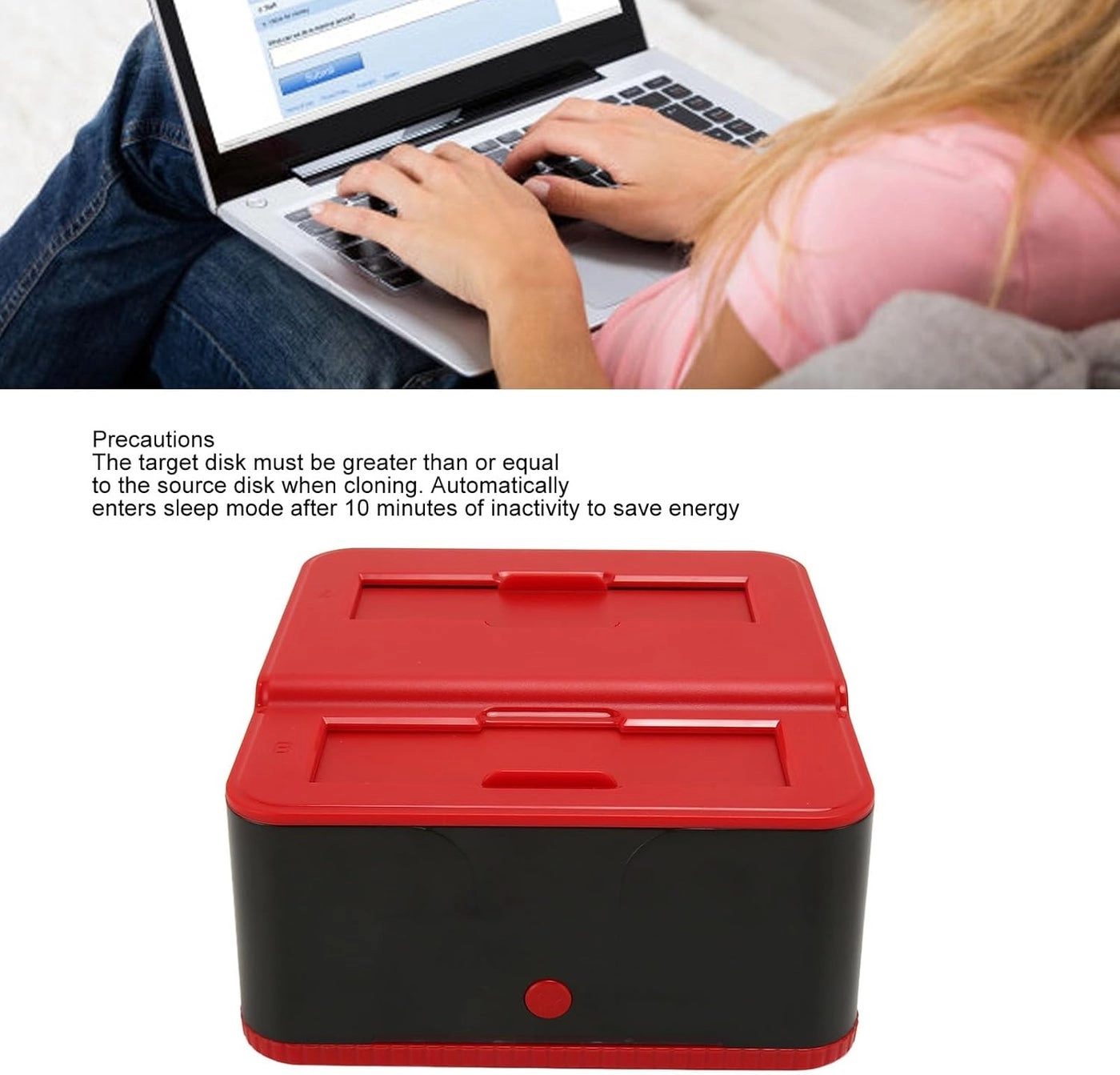 External HDD Docking Station - 2 x 8TB