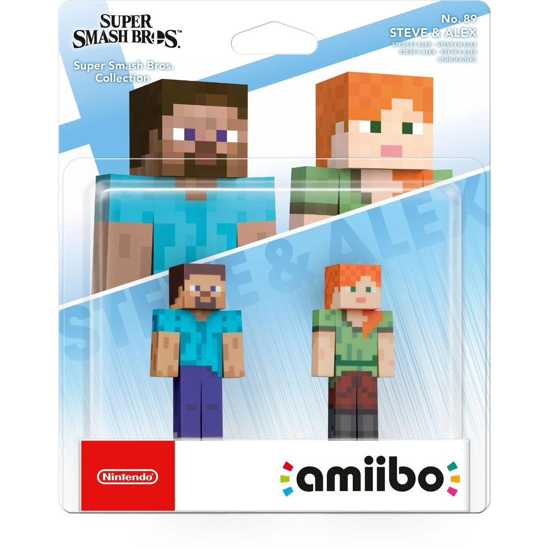 Nintendo Steve & Alex Amiibo - Switch