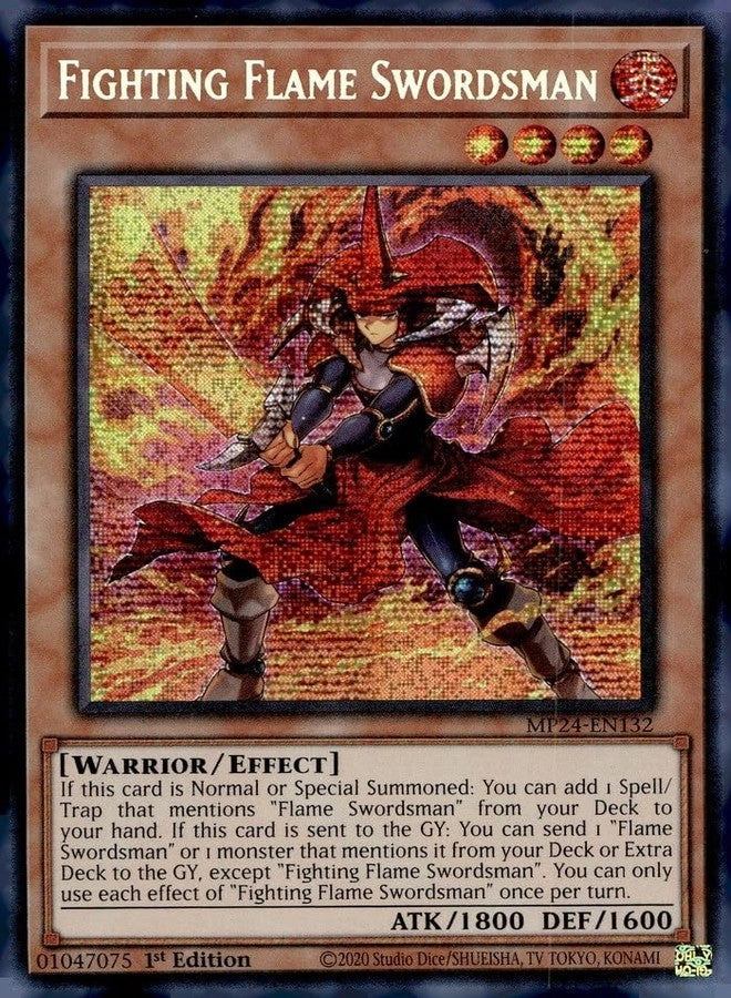 Yu-Gi-Oh! Fighting Flame Swordsman MP24-EN132 - 1st Edition