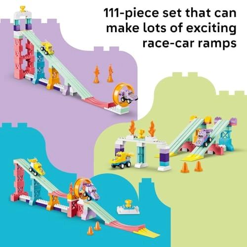 LEGO DUPLO 3 in 1 Creative Ramps with Vehicles