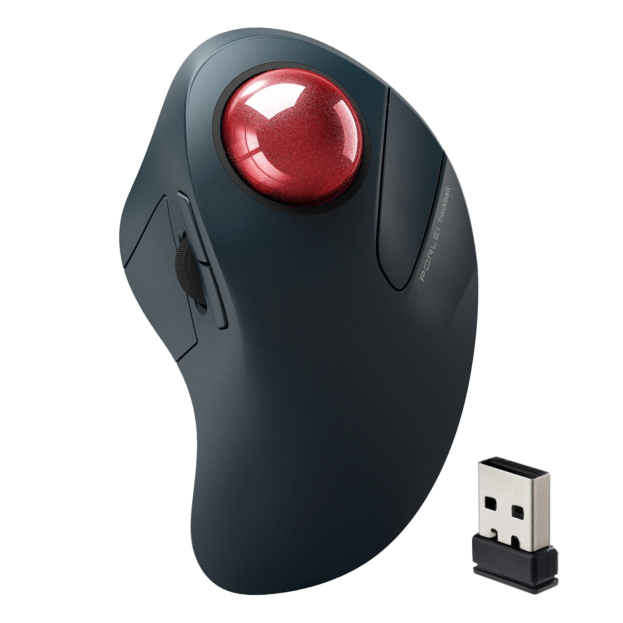 PORLEI Trackball Mouse - Bluetooth USB