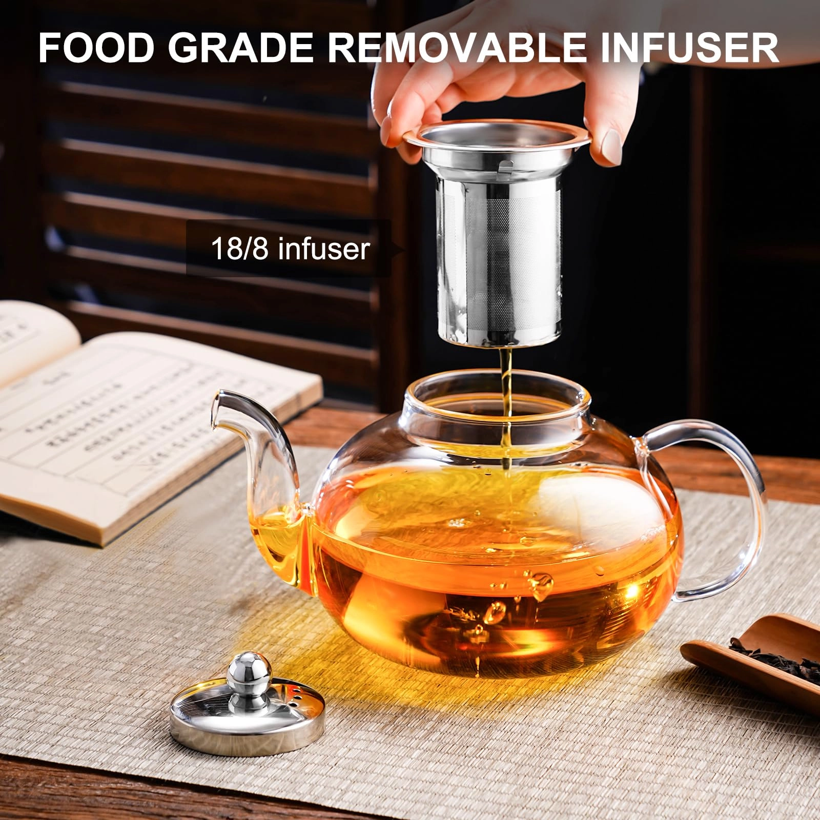 Glass Teapot - 1200ml