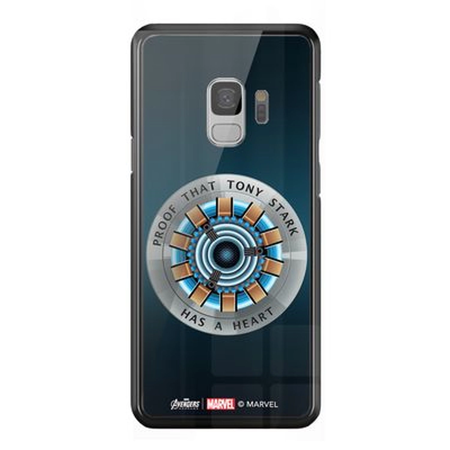 Wackylicious Iron Man Arc Reactor Back Case for Galaxy S9