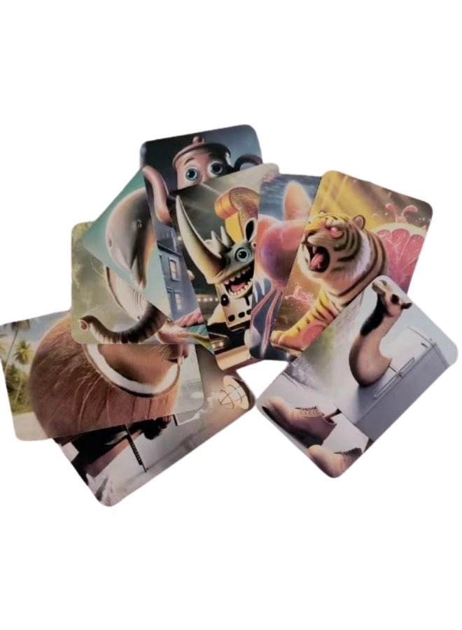 Lomo Laser Trading Cards - 92 + Meme Stickers - 105 + Roll Stickers - 500