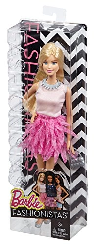 Barbie Fashionistas - Pink Skirt Be Yourself Shirt Ages 3+