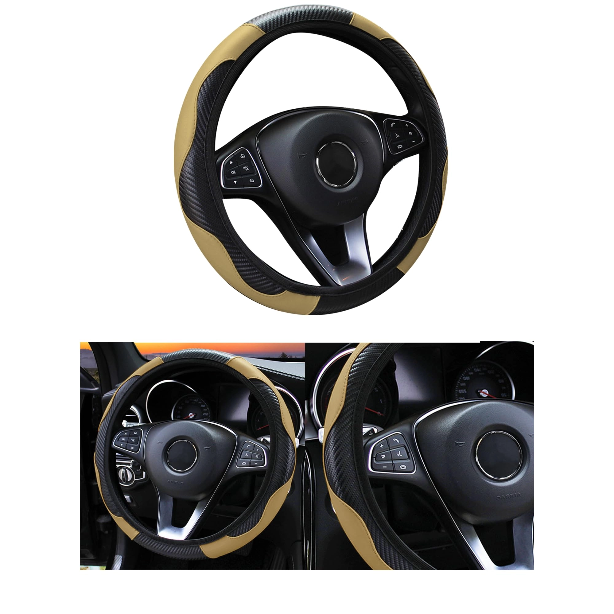 Car Steering Wheel Cover