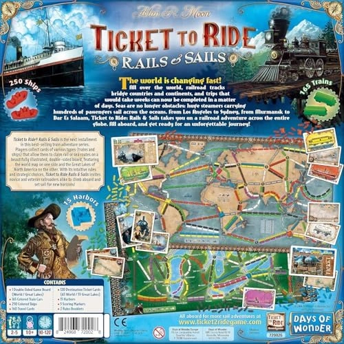 Ticket to Ride Rails And Sails