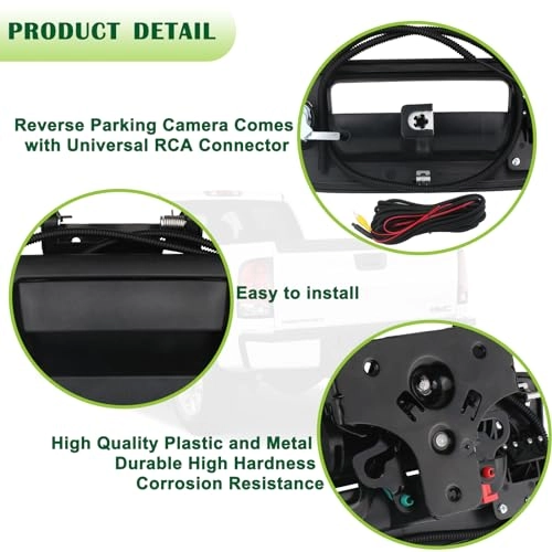 Backup Camera Tailgate Handle