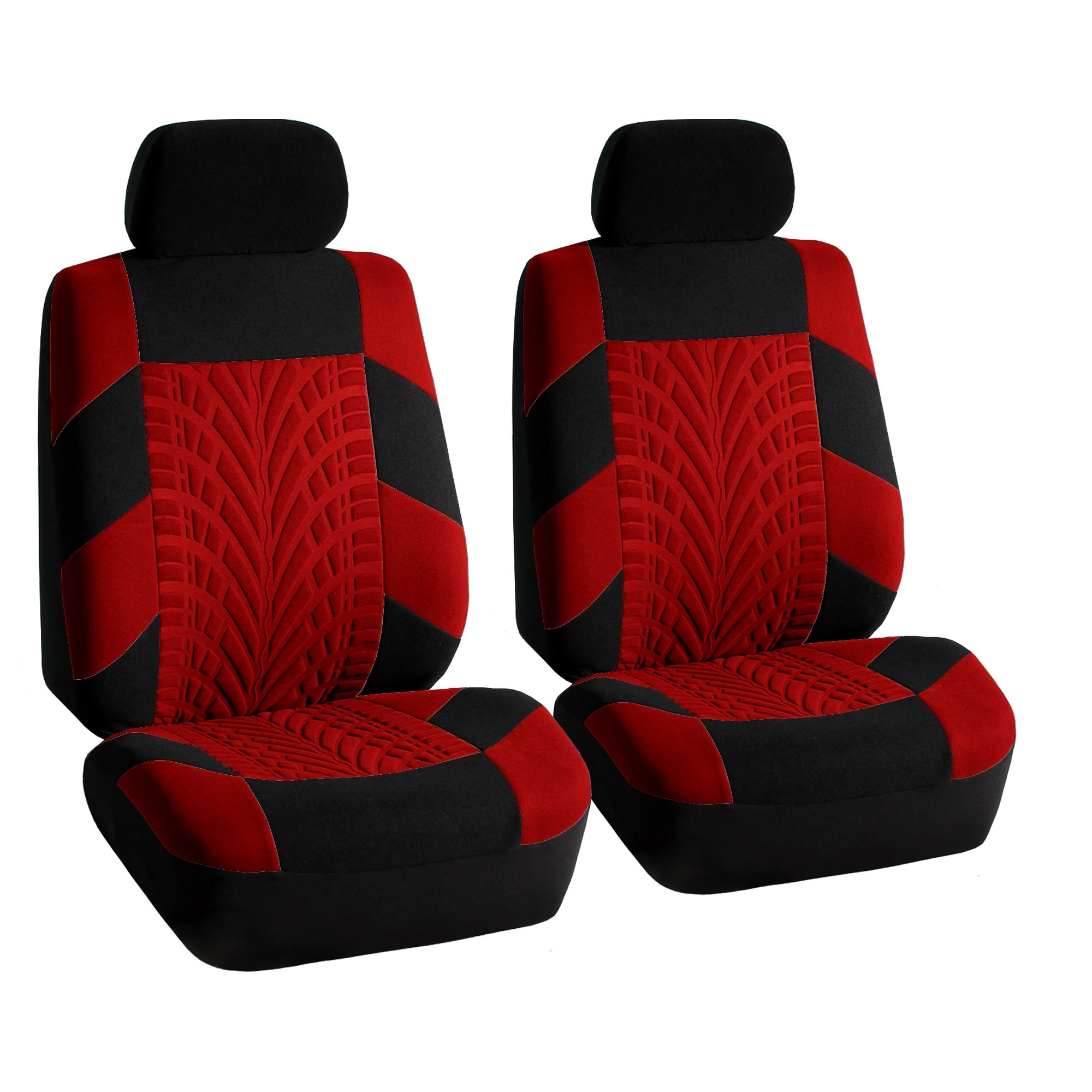 FH Group Front Set Travel Master Car Seat Covers - Universal Fit Blue