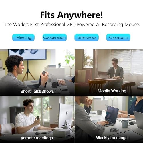 3-in-1 Detachable Presentation Mouse - Bluetooth