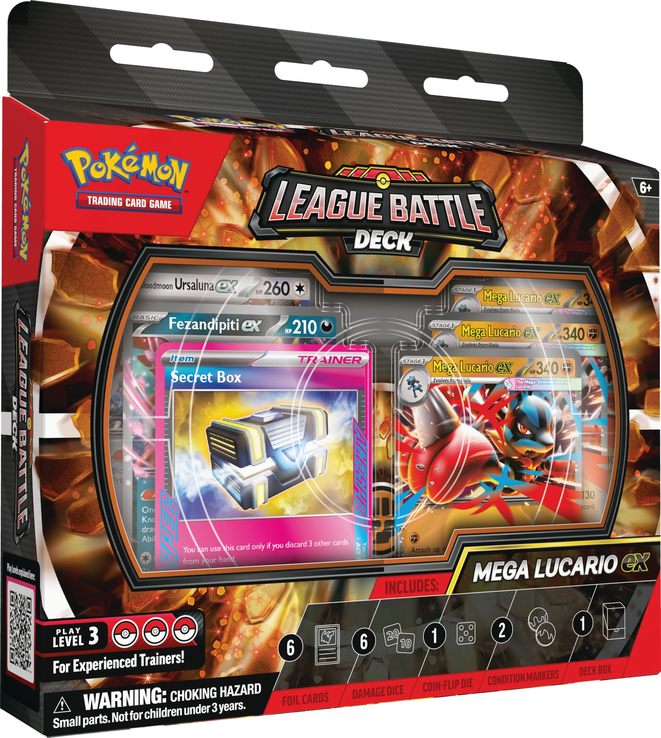 The Pokémon Company International Mega Lucario ex - 60-card