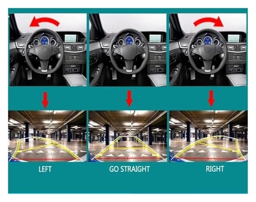 Rear View Parking Camera - Night Vision Wire