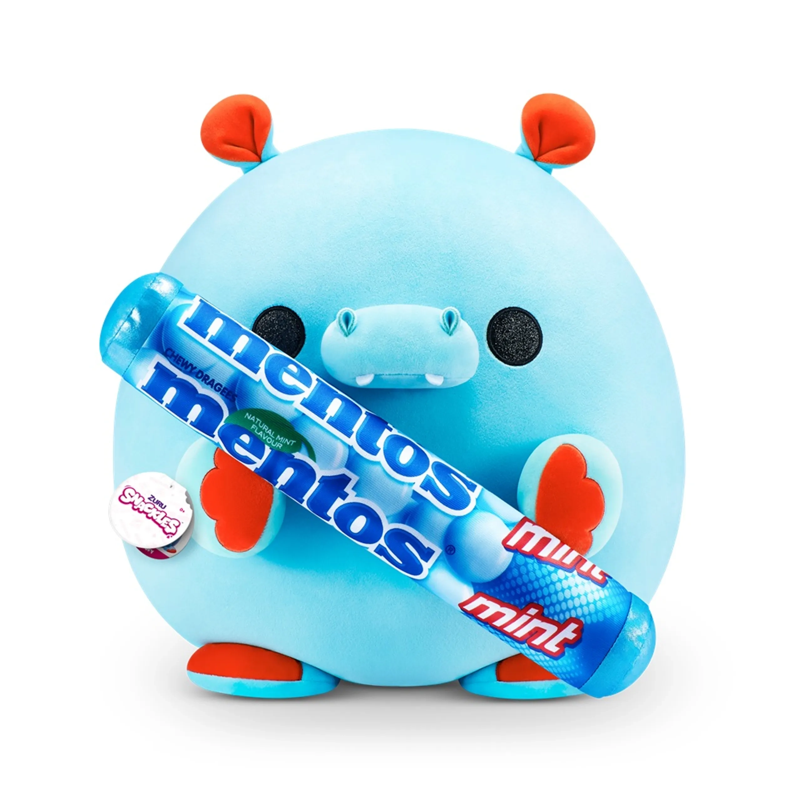 Hugh The Hippo - 35 cm Plush + Cinnabon