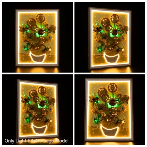 Led Light Kit for Lego 31215 Vincent Van Gogh – Sunflowers