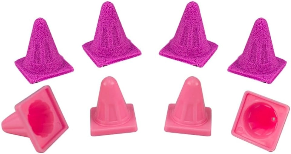 Magical & Moldable Play Sand Set - 3 colors 250g Super Cars