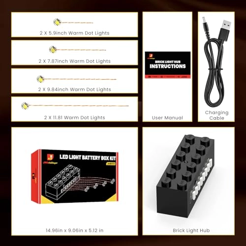 LED Light Battery Box Kit (JMB001)