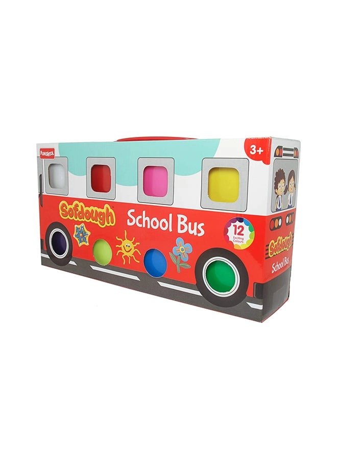 Sofdough School Bus - 3+