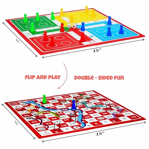 Ludo and Snake & Ladders Magnetic