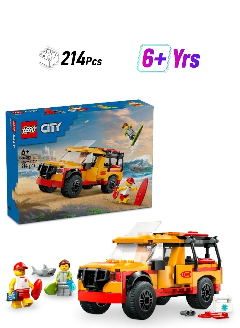 City Lifeguard Beach Rescue Truck (60453)