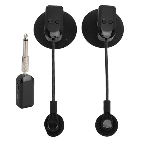 Saxophone Wireless Microphone - 2.4G 360° Rotation