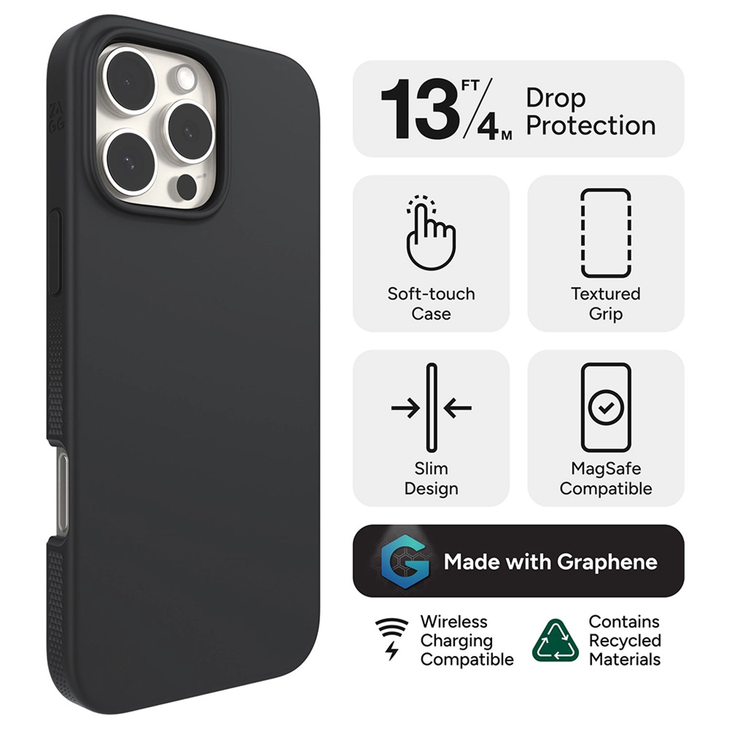 Manhattan Snap Case with MagSafe for Apple iPhone 16 Pro
