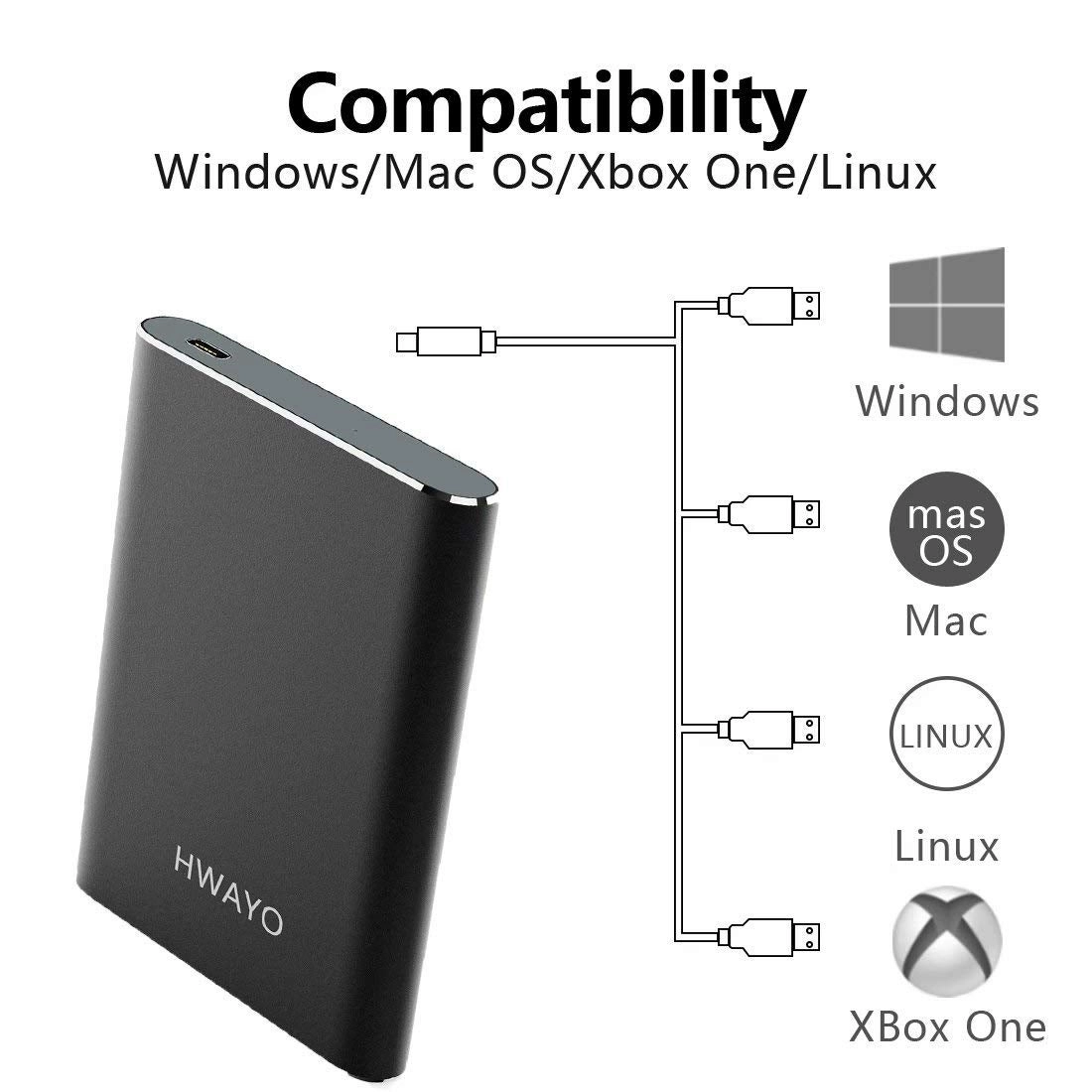 Ultra Slim - 1TB 2.5'' HDD