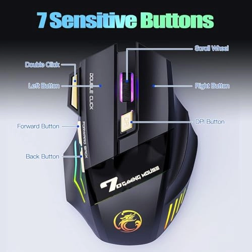 Wireless Gaming Mouse - USB