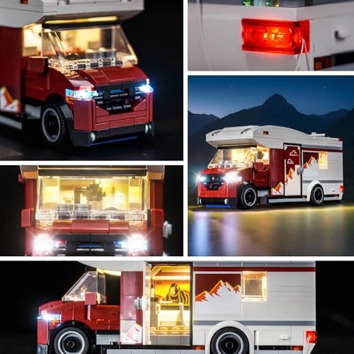 LED Lighting Kit for LEGO 60454 Holiday Adventure Camper Van