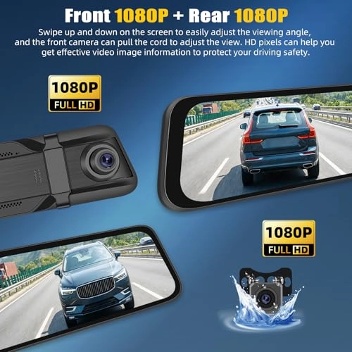 Mirror Dash Cam - 1920*1080P 30FPS