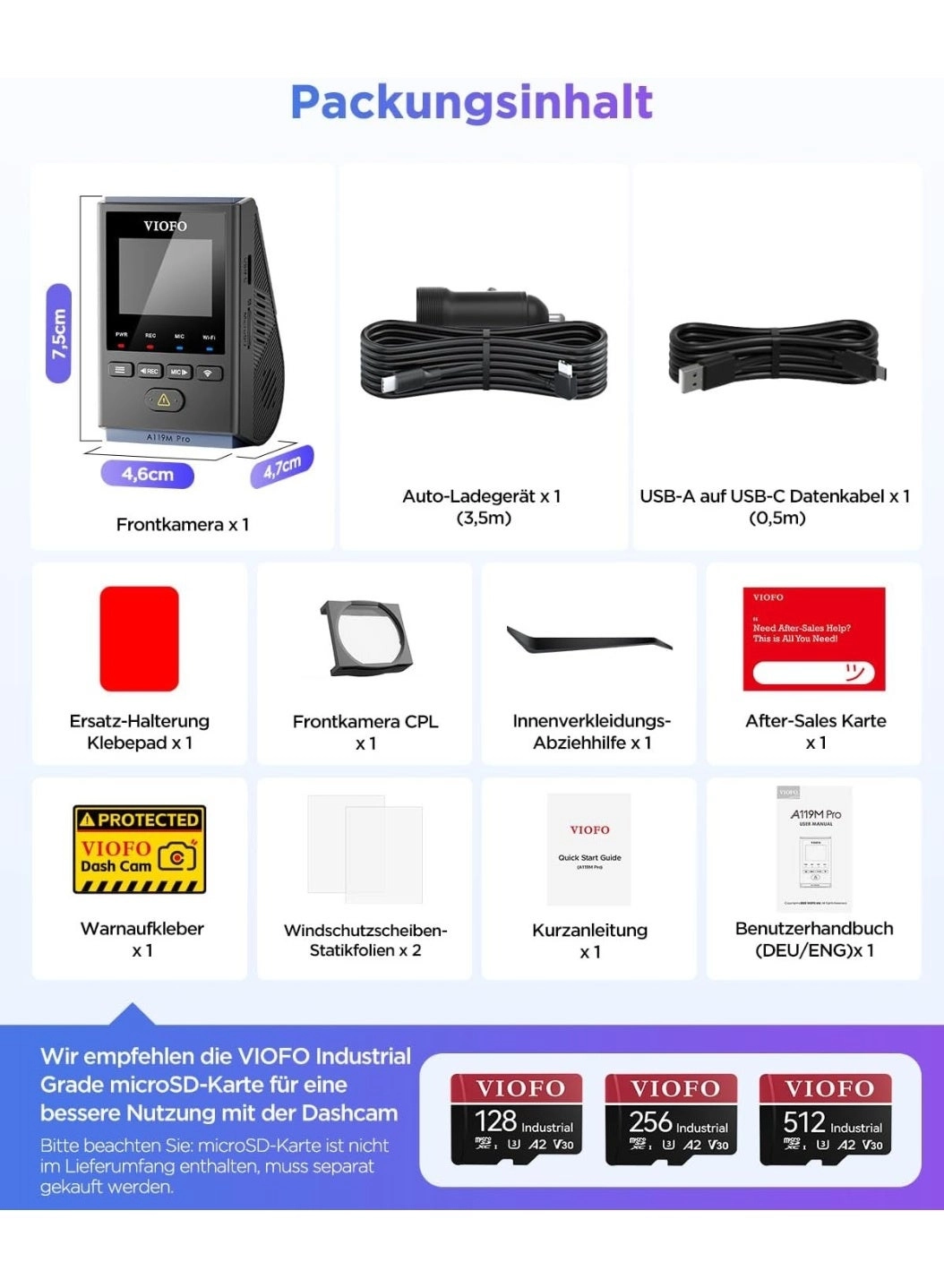 A119M Pro - 4K 30FPS