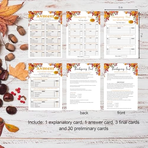 Thanksgiving Feud - 15+