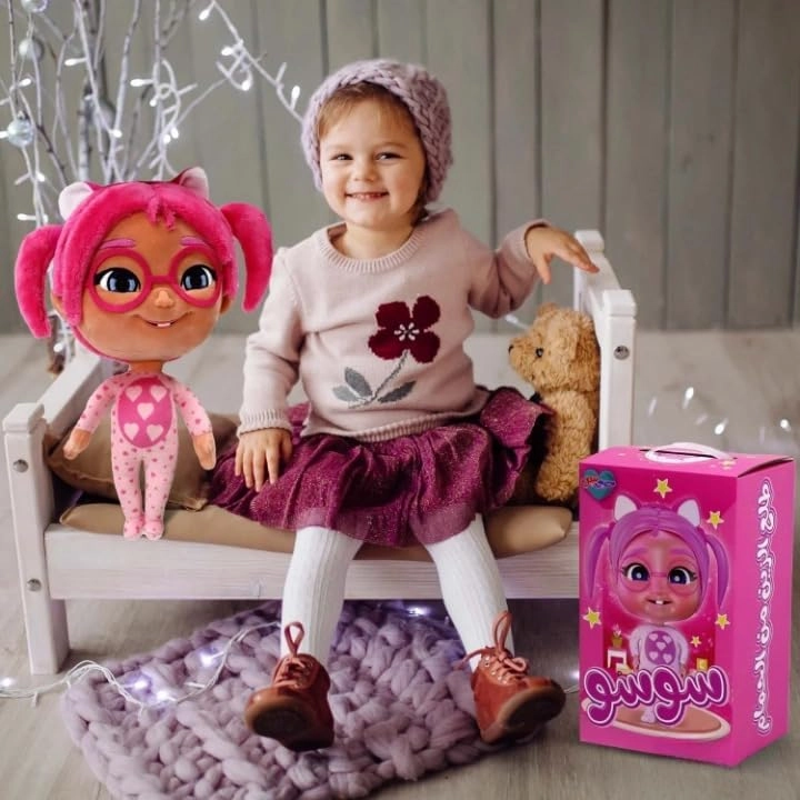 Soso Plush Doll - Foam Pink