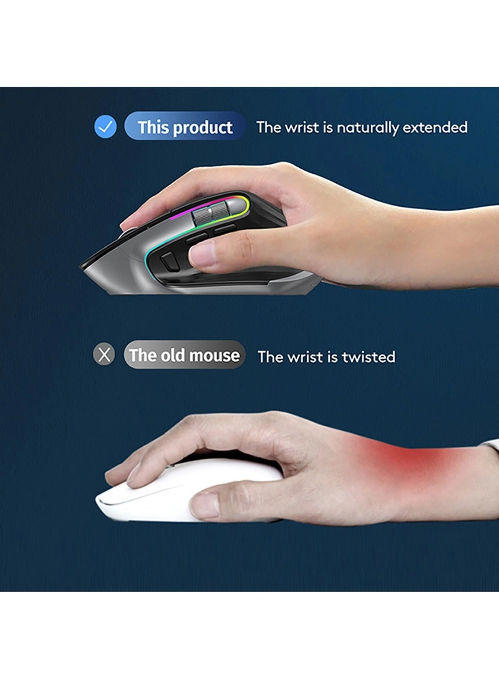 M10 Multi-Device Mouse - Wireless