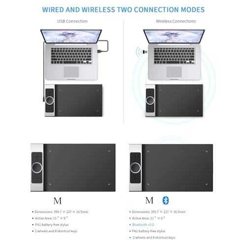 Drawing Tablet - 254x153mm 8192