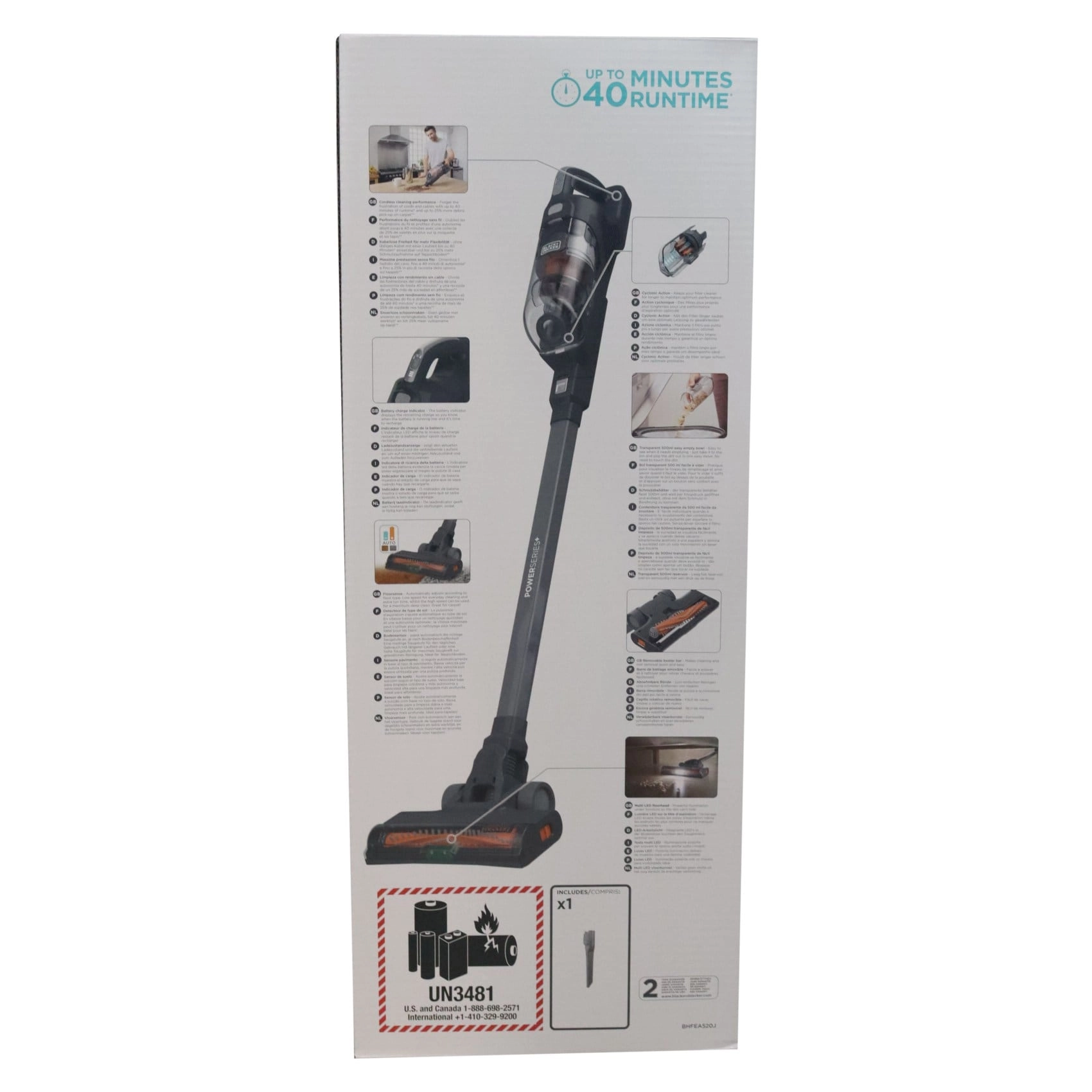 BHFEA520J-GB - Complete surface cleaning solution