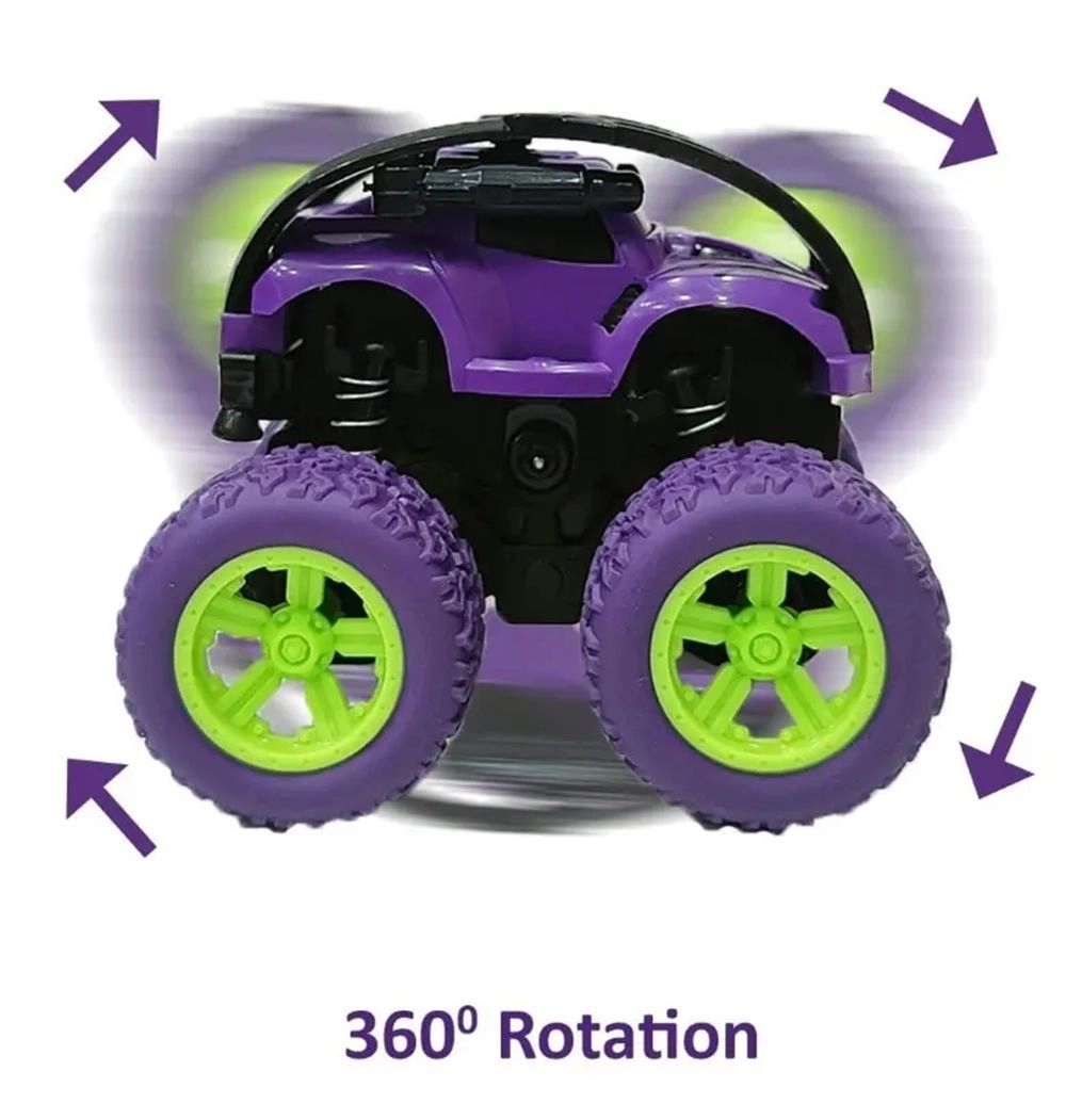 Friction Inertia Off Road Car - Purple 3 +