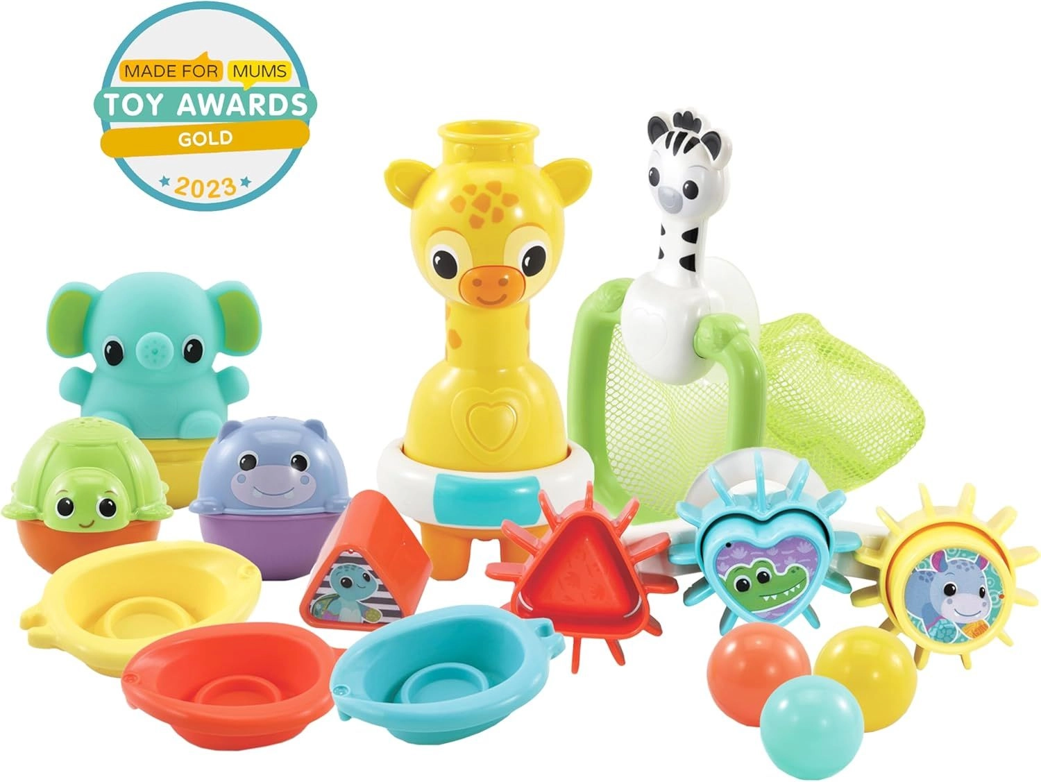 6 In 1 Bath Set - Multi Colour 0 +