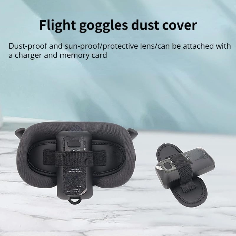 Landing Gear Protection Pads - for A1 + Gimbal & Lens Protection Cover + Propeller Storage Ties + Goggles Dust & Sunlight Cover
