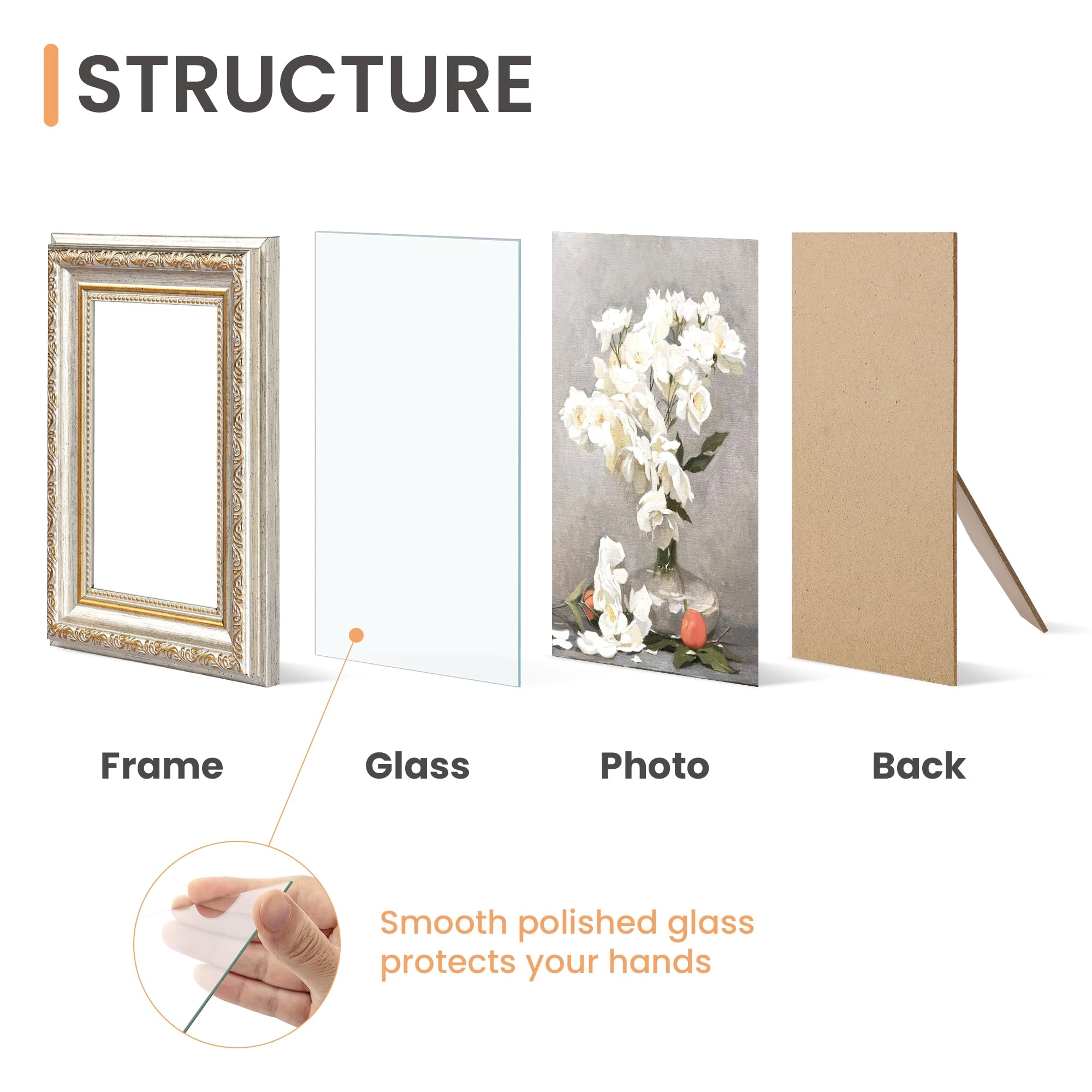 Ornate Frame - 5x7 Pack