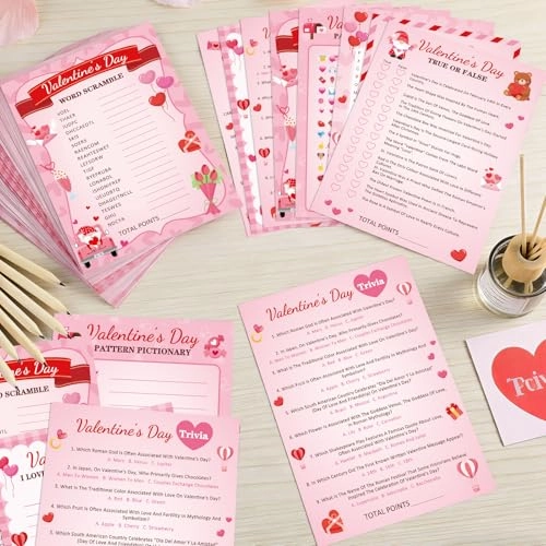 Valentine’s Day Party Games - 231Pcs 3 years and up