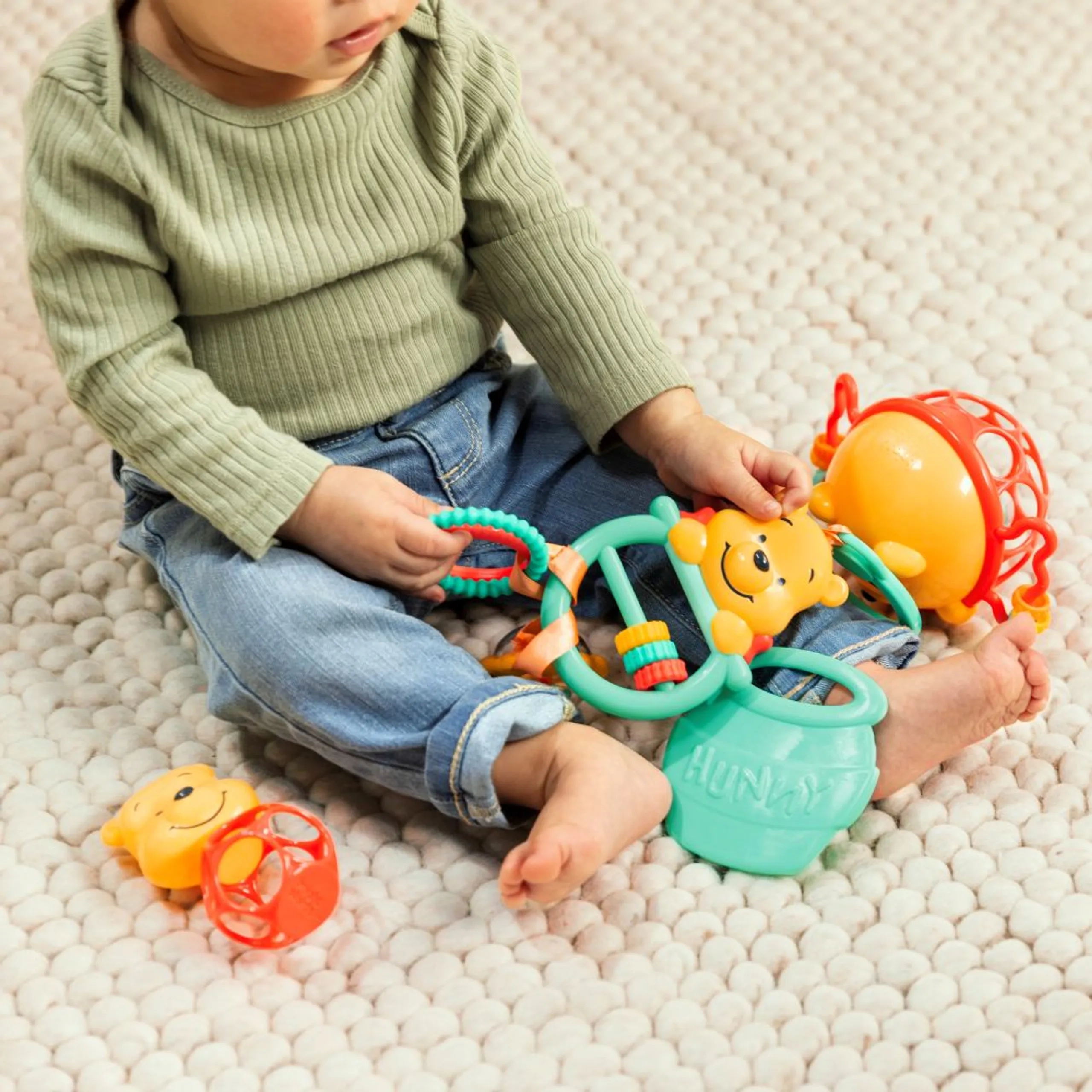 Disney Baby Winnie The Pooh Silly Ole Set - 0 - 36 months