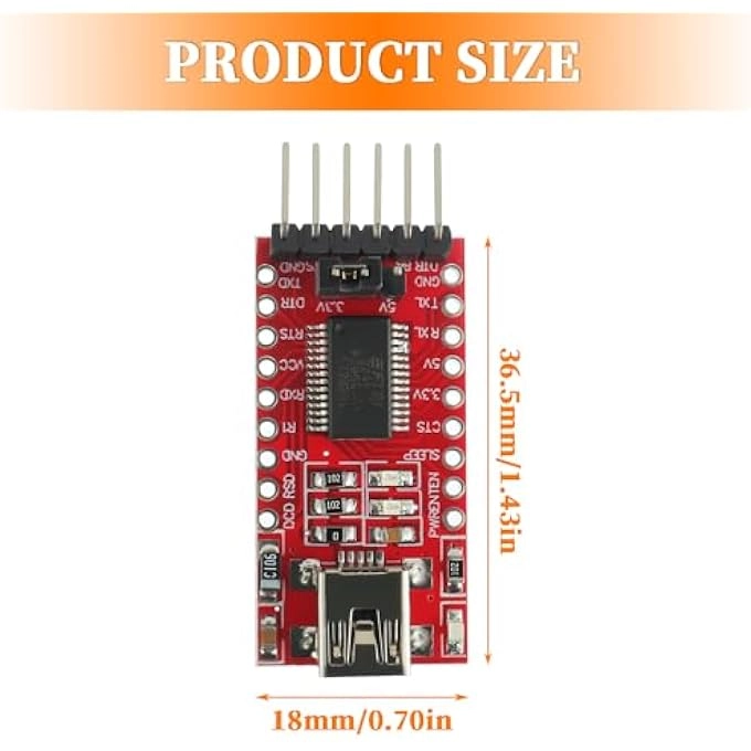 FT232RL - 6 PIN USB