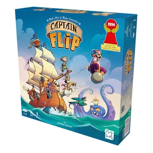 Captain Flip - Family Game Tile Game (German)