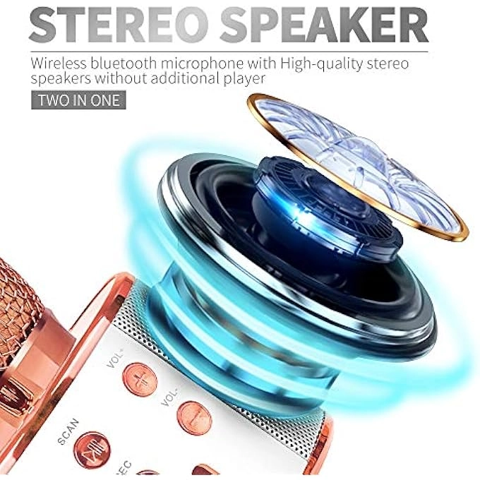 Karaoke Machine Musical Toy - 4 years to 12 years