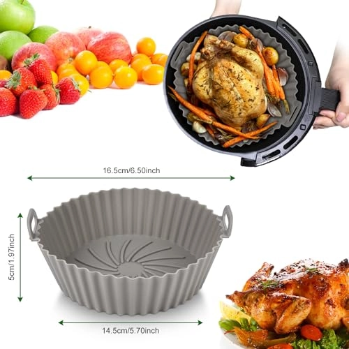 Air Fryer Silicone Pot - Silicone 2 piece(s)