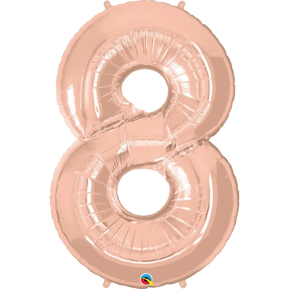 Qualatex Number Eight Foil Balloon
