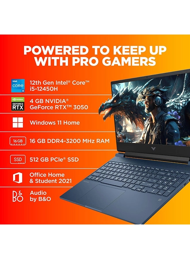 Victus Gaming 15-fa0666TX - 15.6'' Core i5-12450H 16GB DDR4 512GB SSD