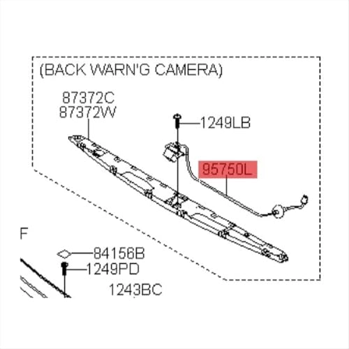 Rear View Back-Up Camera - Wired